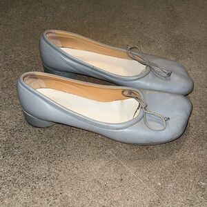 MM6 Maison Martin Margiela Light Gray Flats